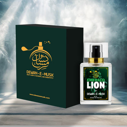 Emerald Lion – Eau de Parfum for Men (50ml)